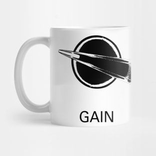 Gain Knob (Chicken-head, black) 25% Mug